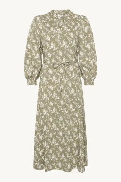 Claire naisten mekko, DAGMARA DRESS Vihreä Kuosi