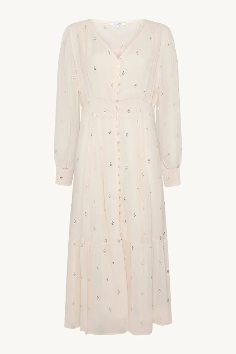 Claire Naisten Mekko, Danette Dress Nude