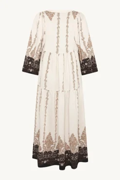 Claire naisten mekko, DARA DRESS Musta Kuosi