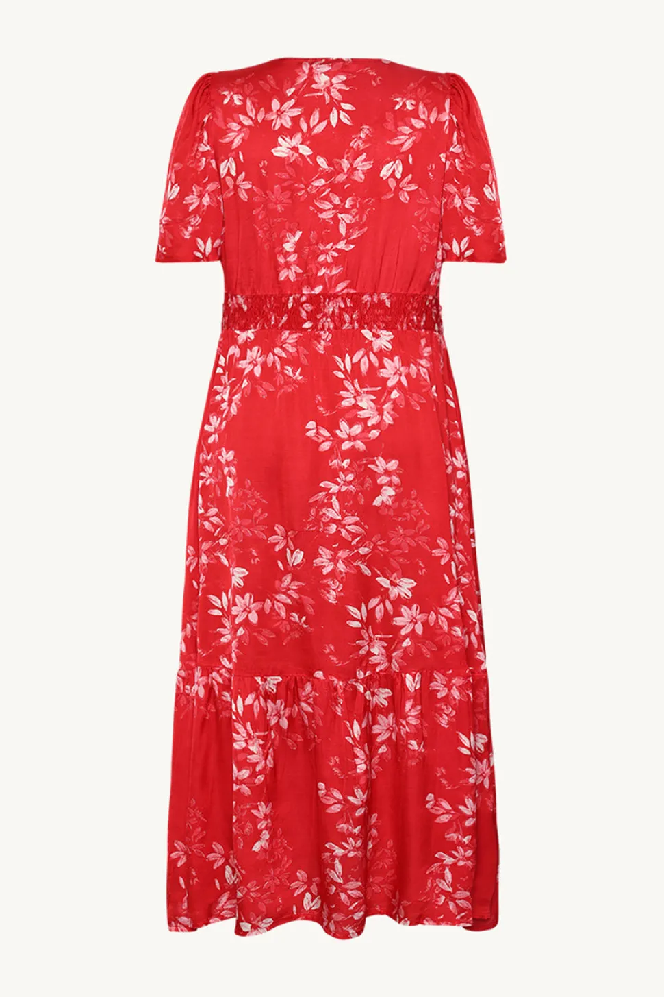 Claire naisten mekko, DILANI DRESS Punainen Kuosi