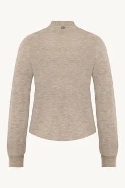 Claire Naisten Neuletakki, CELINE CARDIGAN 100% EASY CARE MERINO Hiekka