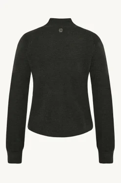 Claire Naisten Neuletakki, CELINE CARDIGAN 100% EASY CARE MERINO Armeijanvihreä