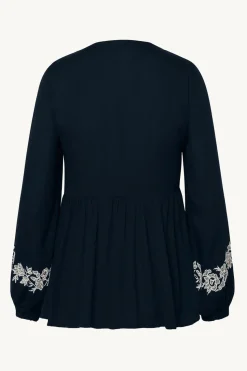 Claire Naisten Paita, RENATHE SHIRT Tummansininen