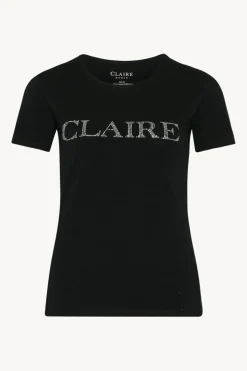 Claire, Naisten T-Paita, Allison Logo T-Paita Musta