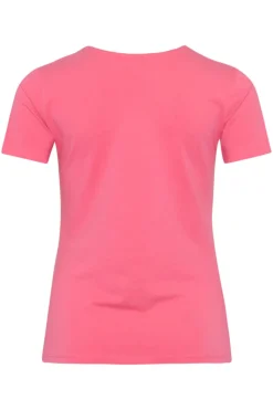 Claire Naisten T-paita, Logo Pinkki