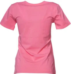 Claire Naisten T-paita, Logo Pinkki