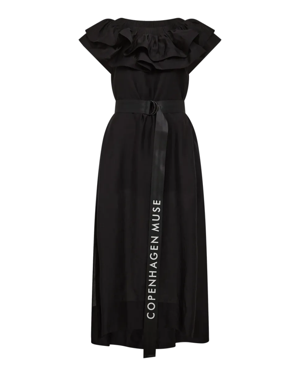COPENHAGEN MUSE naisten mekko, MOLLY DRESS Musta