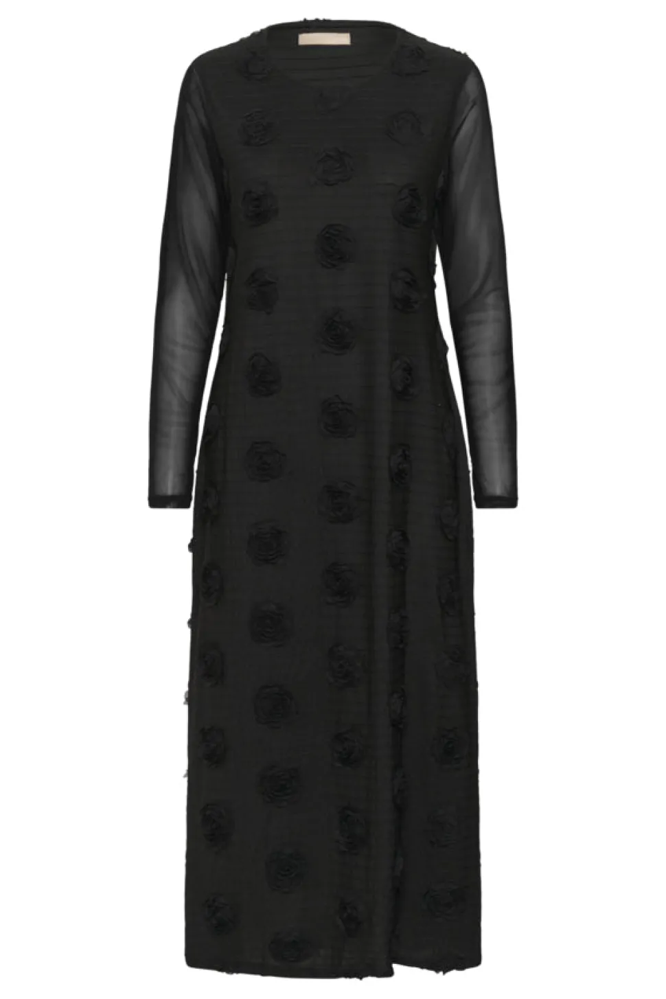 Culture Mascha Mesh Dress, musta