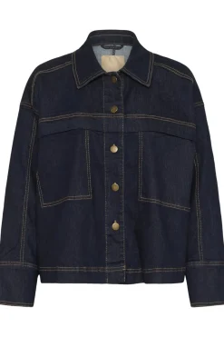 Culture naisten farkkutakki Cumoya Bobbie Jacket, Rinse Wash