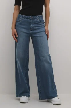 Culture Naisten Farkut, AMI JEANS Indigo