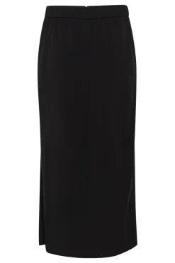 Culture Naisten Hame, ARIANE LONG SKIRT Musta