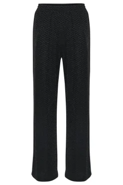 Culture naisten housut, CUTAZ PANTS Black/Silver