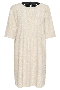 Culture naisten mekko CUNALI DRESS, Whitecap