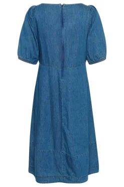 Culture naisten mekko, RIVA ARPA DRESS Dark Blue Wash
