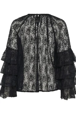 Culture naisten pusero CUCLEMENCY BLOUSE, musta