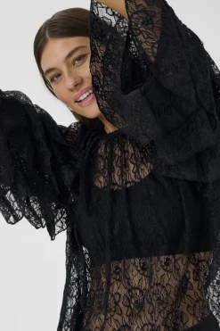 Culture naisten pusero CUCLEMENCY BLOUSE, musta