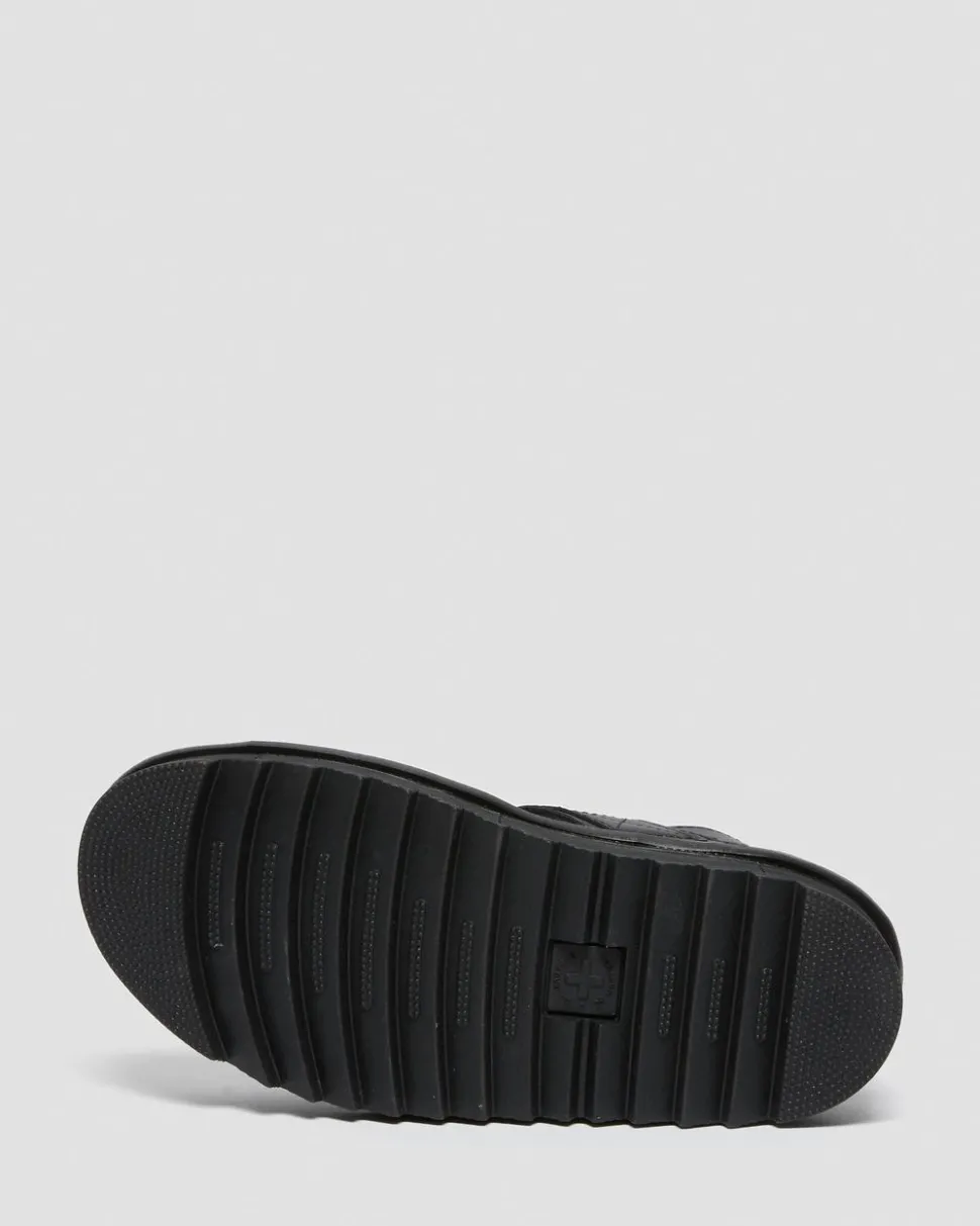 Dr. Martens Nahkahihnasandaalit VOSS SANDAL Musta