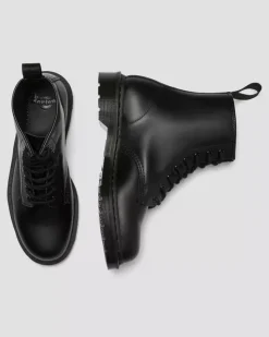 Dr. Martens unisex kengät, 1460 MONO 8 EYE BOOT Musta