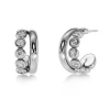 Edblad korvakorut Grace Hoops L Steel, Stainless steel