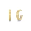 Edblad korvakorut Monaco Earrings Mini Gold, Gold pleated