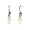 Edblad korvakorut Swivel Earrings Pearl S, Stainless steel