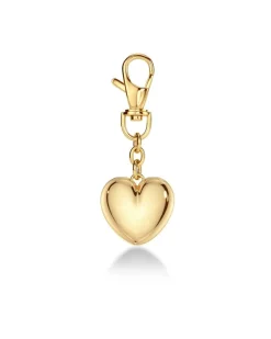 Edblad Laukkukoru, Avaimenperä, HEART Barley Bag Charm, Gold Kullankeltainen