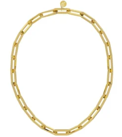 Edblad naisten kaulakoru Ivy Maxi Necklace Gold, Gold pleated