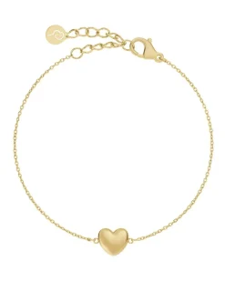 Edblad rannekoru Barley Bracelet Gold, Gold pleated