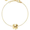 Edblad rannekoru Lucky Bracelet Gold, Gold pleated