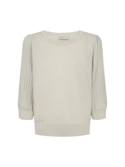 Freequent Glitta Pullover, Beige