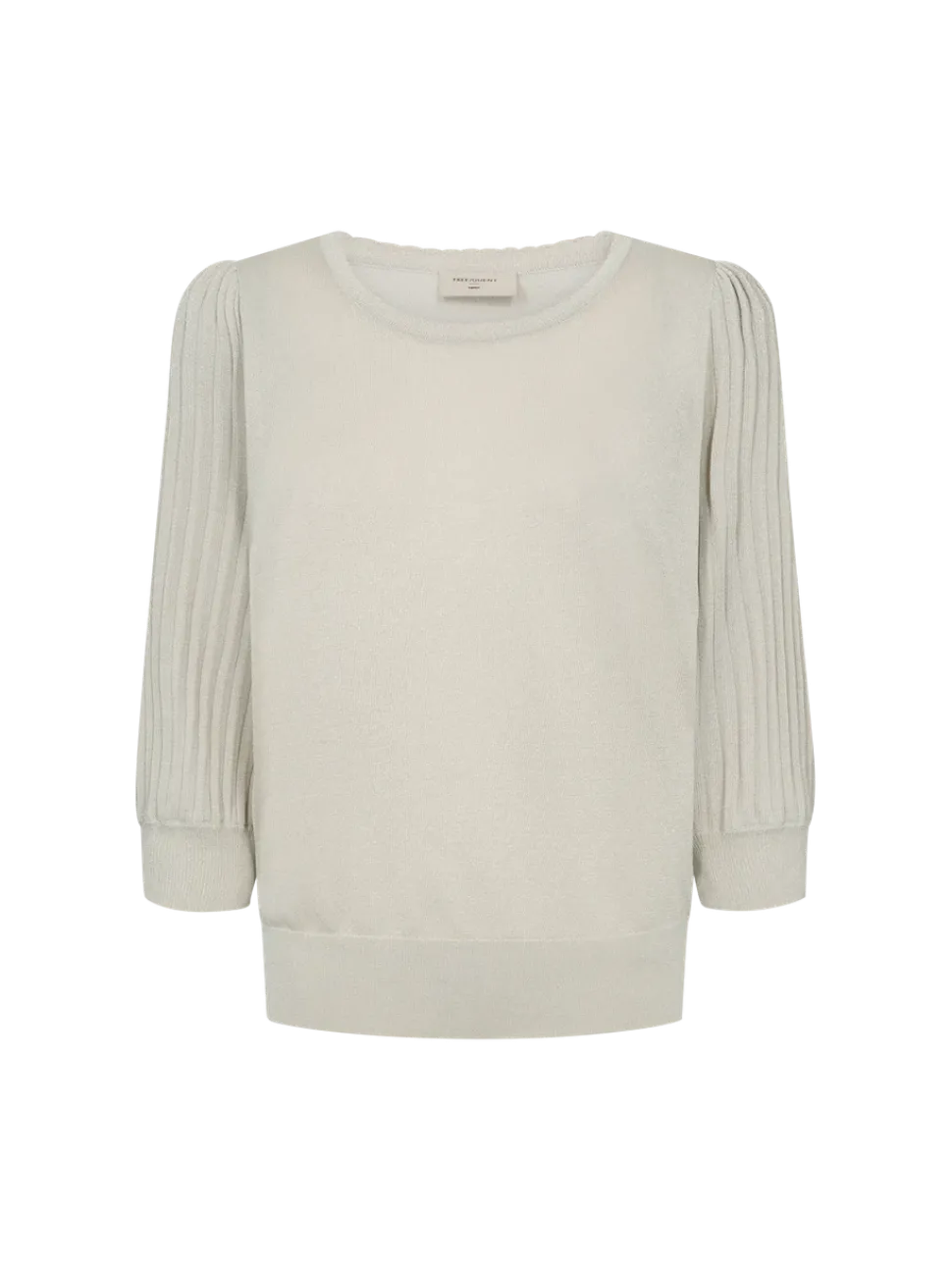 Freequent Glitta Pullover, Beige