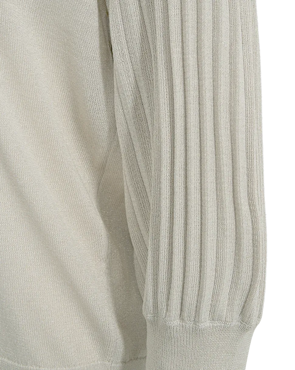 Freequent Glitta Pullover, Beige