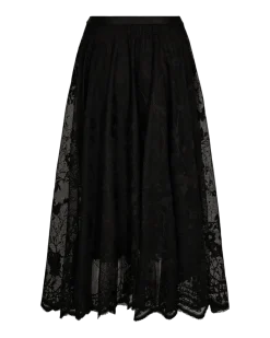 Freequent naisten hame LALLY SKIRT, musta