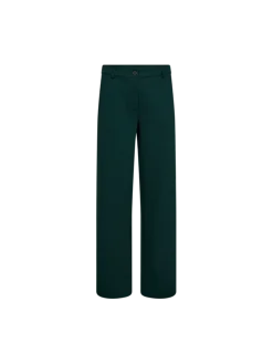 Freequent Naisten Housut NANNI PANT Tummanvihreä