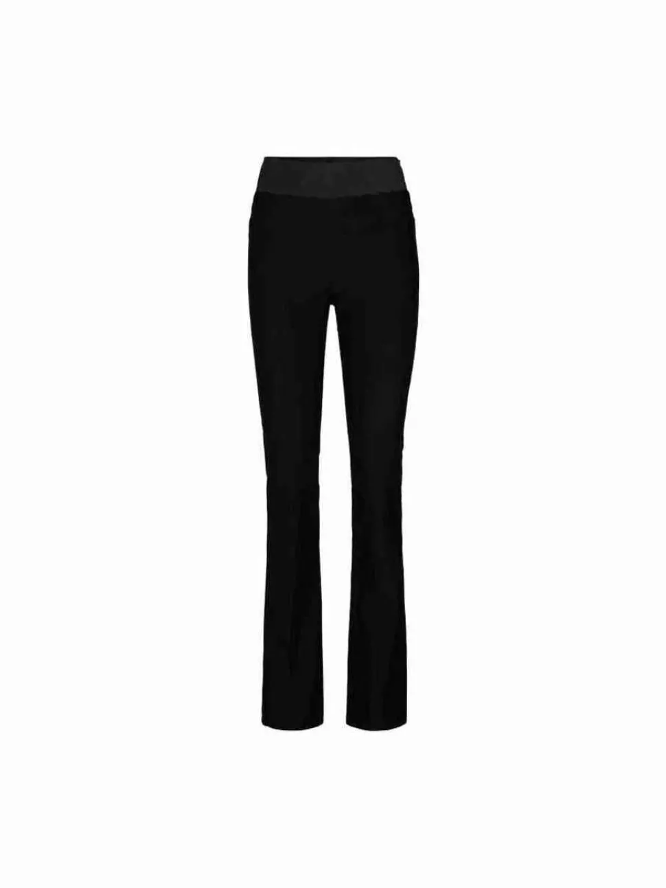 Freequent Naisten Housut, Shantal Power Bootcut Musta