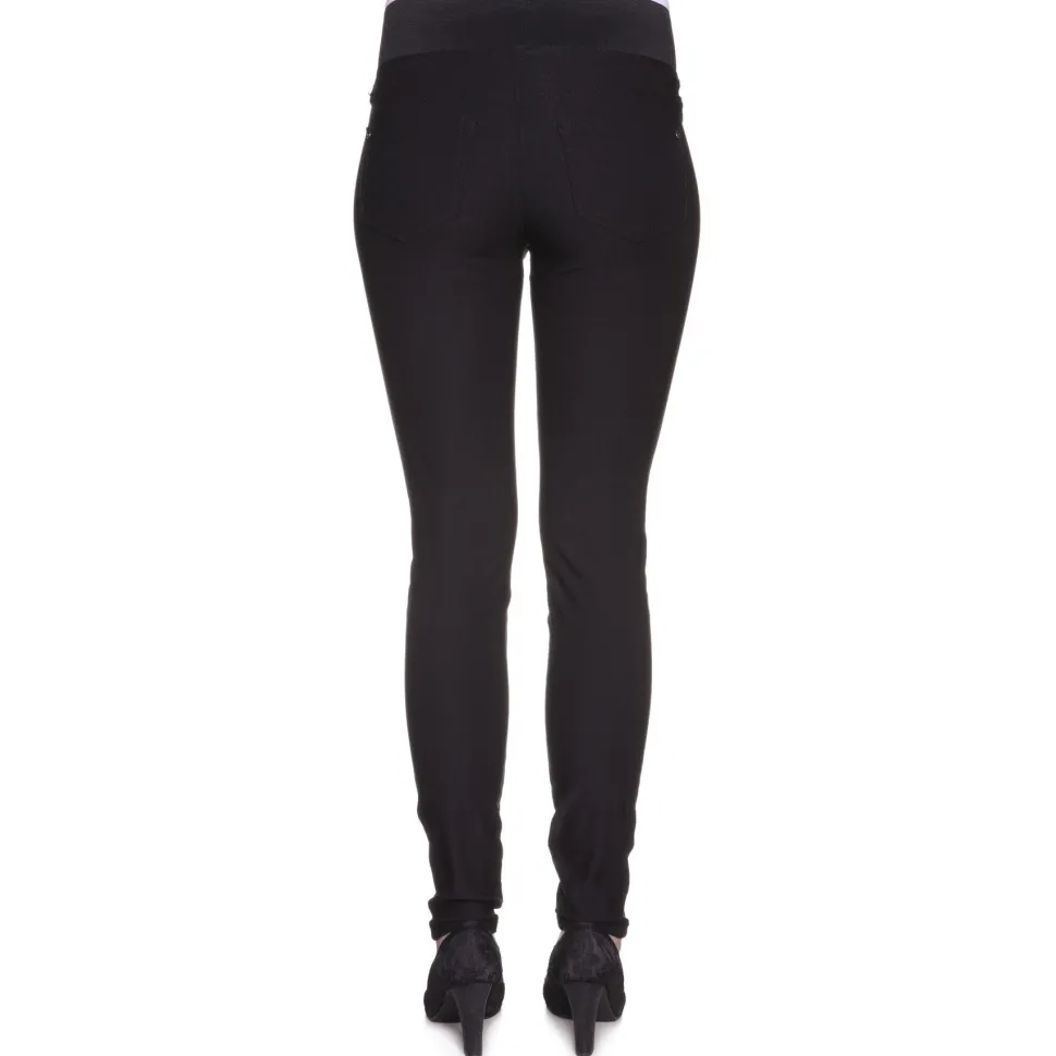 Freequent Naisten Housut, Shantal Power Pants Musta