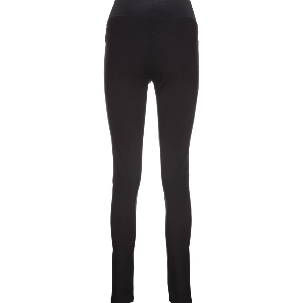 Freequent Naisten Housut, Shantal Power Pants Musta