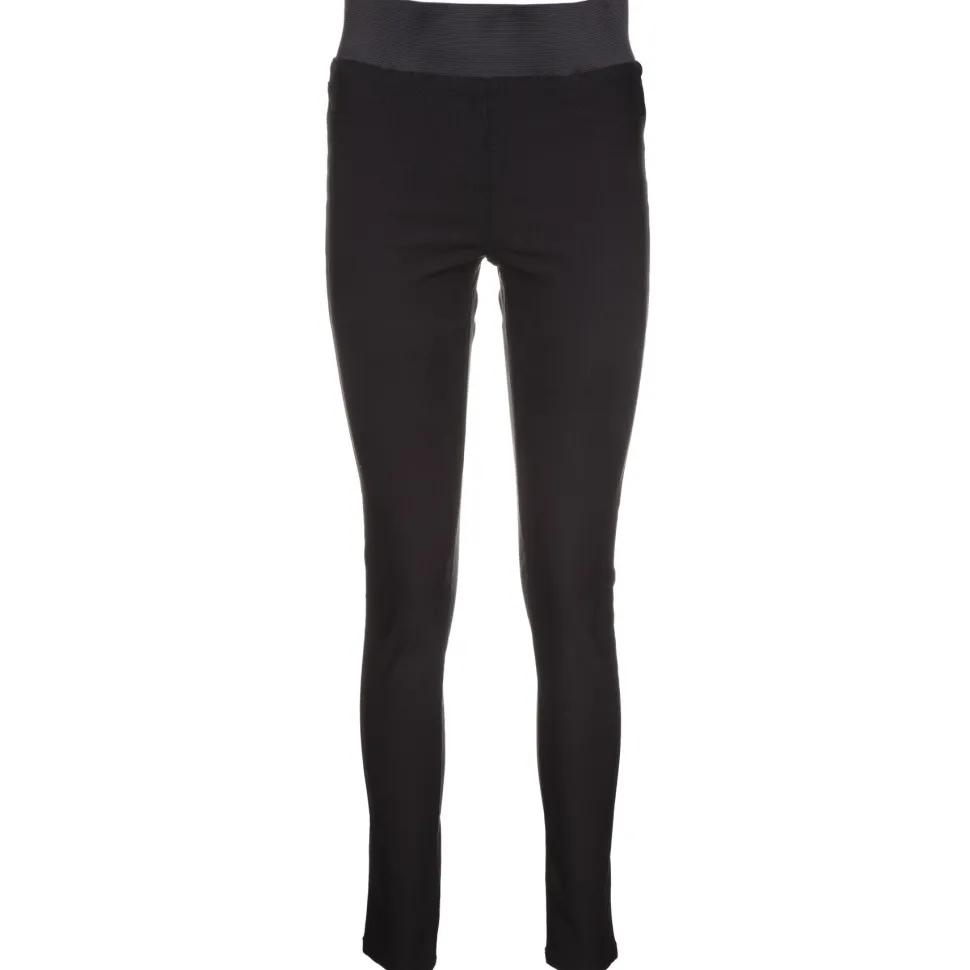 Freequent Naisten Housut, Shantal Power Pants Musta