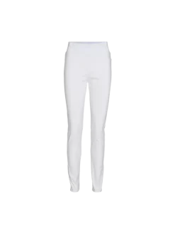 Freequent Naisten Housut, Shantal Denim Pants Valkoinen