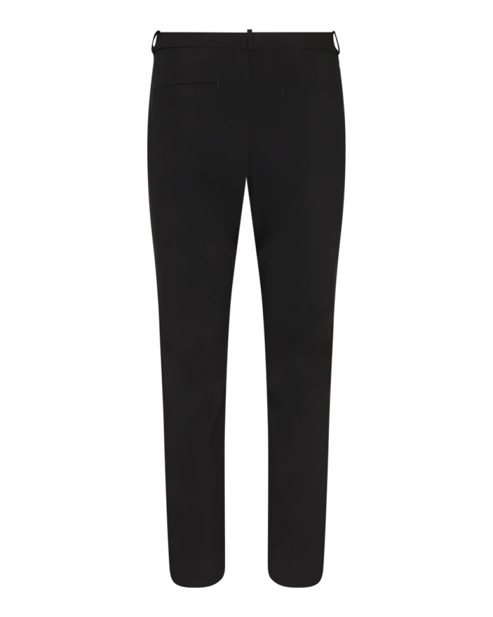Freequent Naisten Housut, SOLVEJ ANKLE PANT Musta