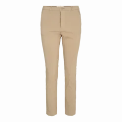 Freequent Naisten Housut, SOLVEJ ANKLE PANT Vaalea Beige