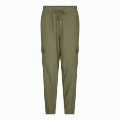 Freequent Naisten Kesähousut, LAVA PANTS Khaki