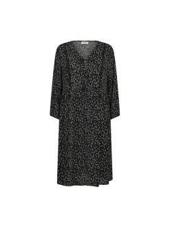 Freequent Naisten Mekko, ADNEY DRESS Musta Kuosi