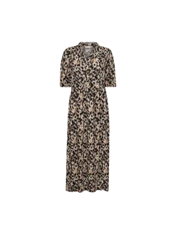 Freequent naisten mekko, ADNEY DRESS Beige Kuosi