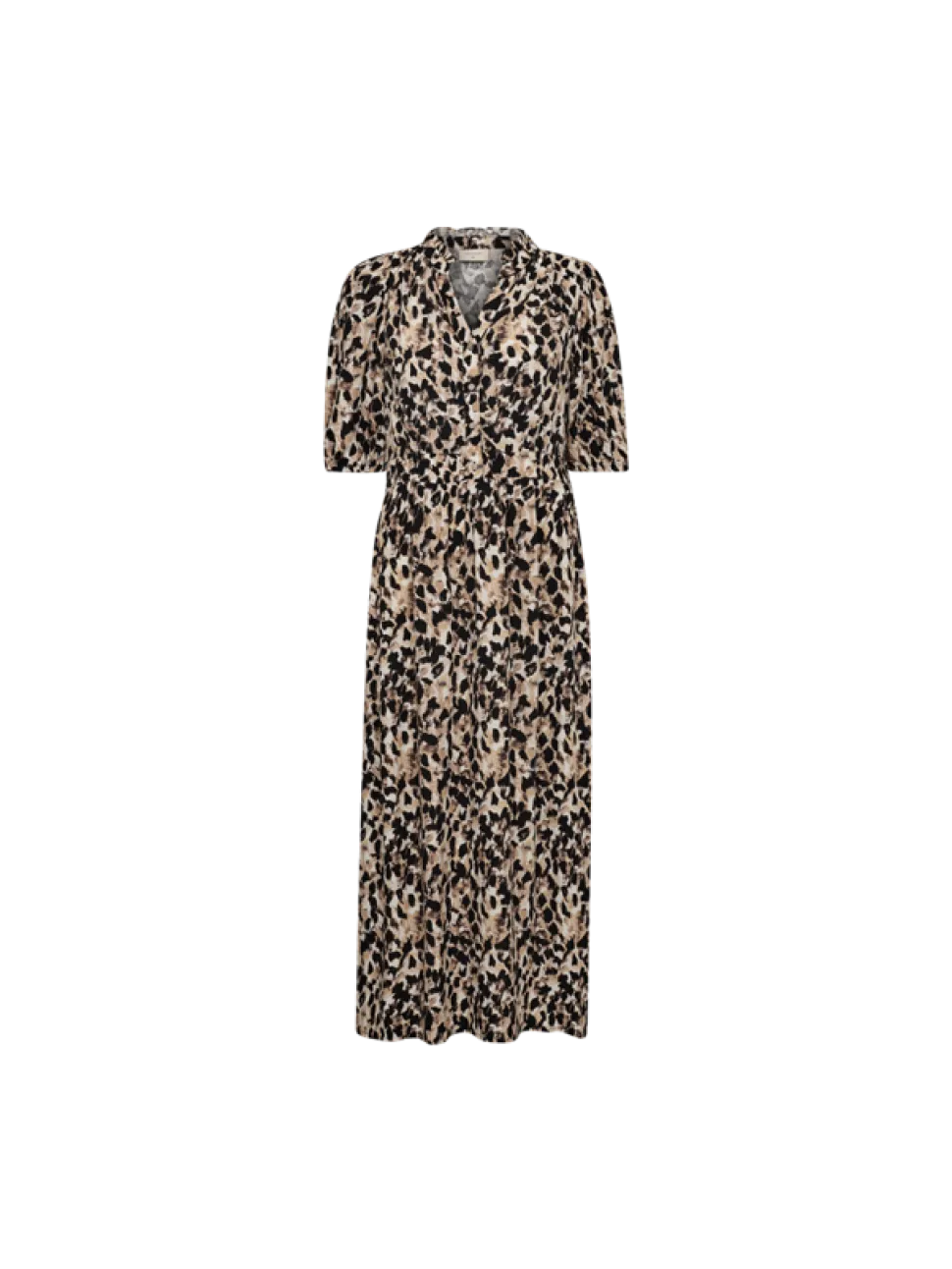 Freequent naisten mekko, ADNEY DRESS Beige Kuosi
