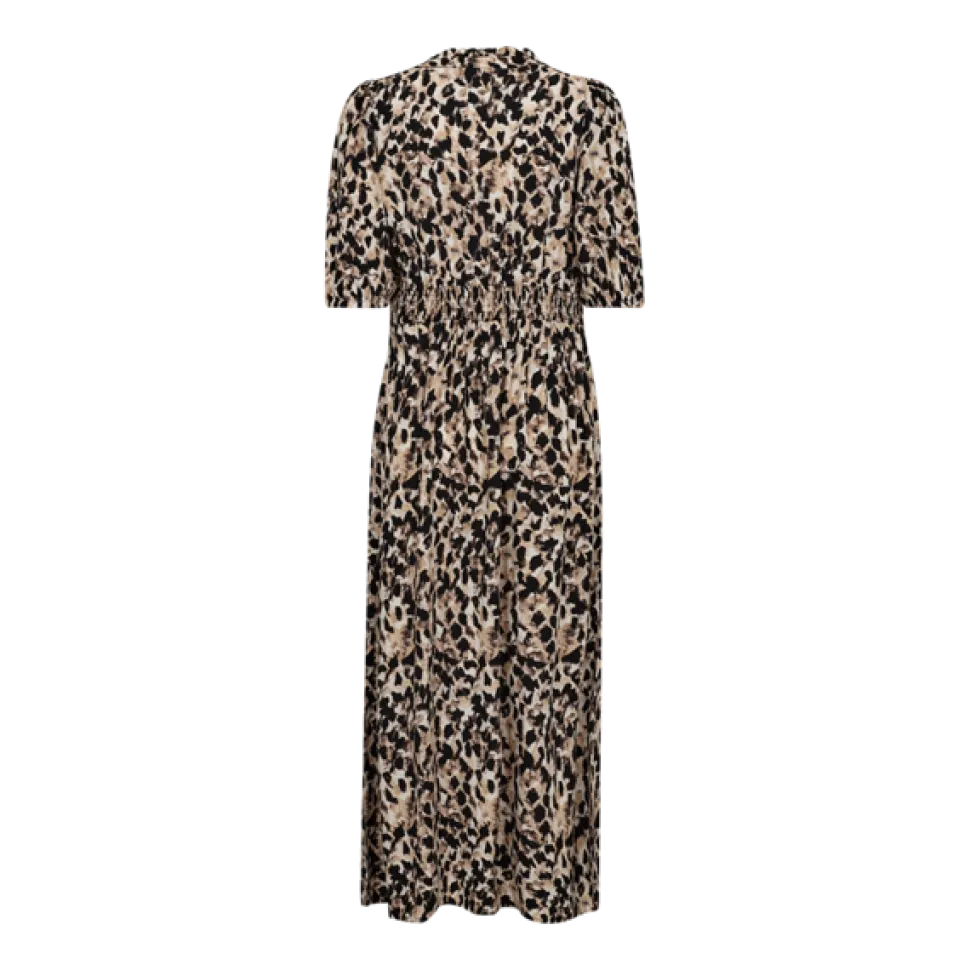 Freequent naisten mekko, ADNEY DRESS Beige Kuosi