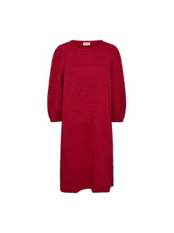 Freequent naisten mekko Bubble Dress, punainen