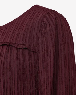 Freequent naisten mekko, GRSVALSE DRESS Viininpunainen