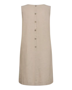 Freequent Naisten Mekko LAVARA U DRESS Vaalea Beige