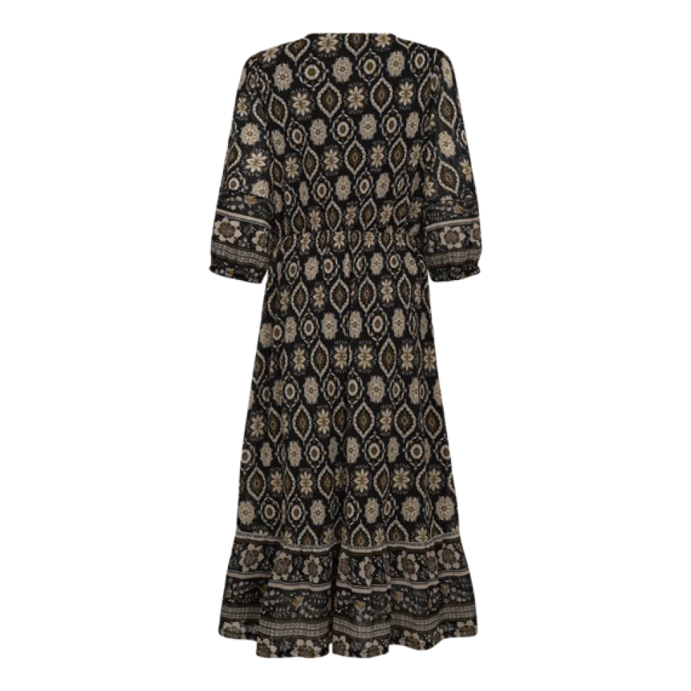 Freequent naisten mekko, NOMES DRESS Beige Kuosi